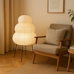 Lampe de Table en Papier de Riz - Élégante et Contemporaine pour Intérieur
