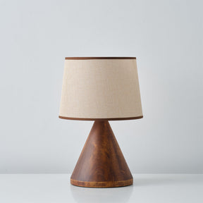 Lampe de Table Élégante en Bois - Éclairage Doux et Ambiant