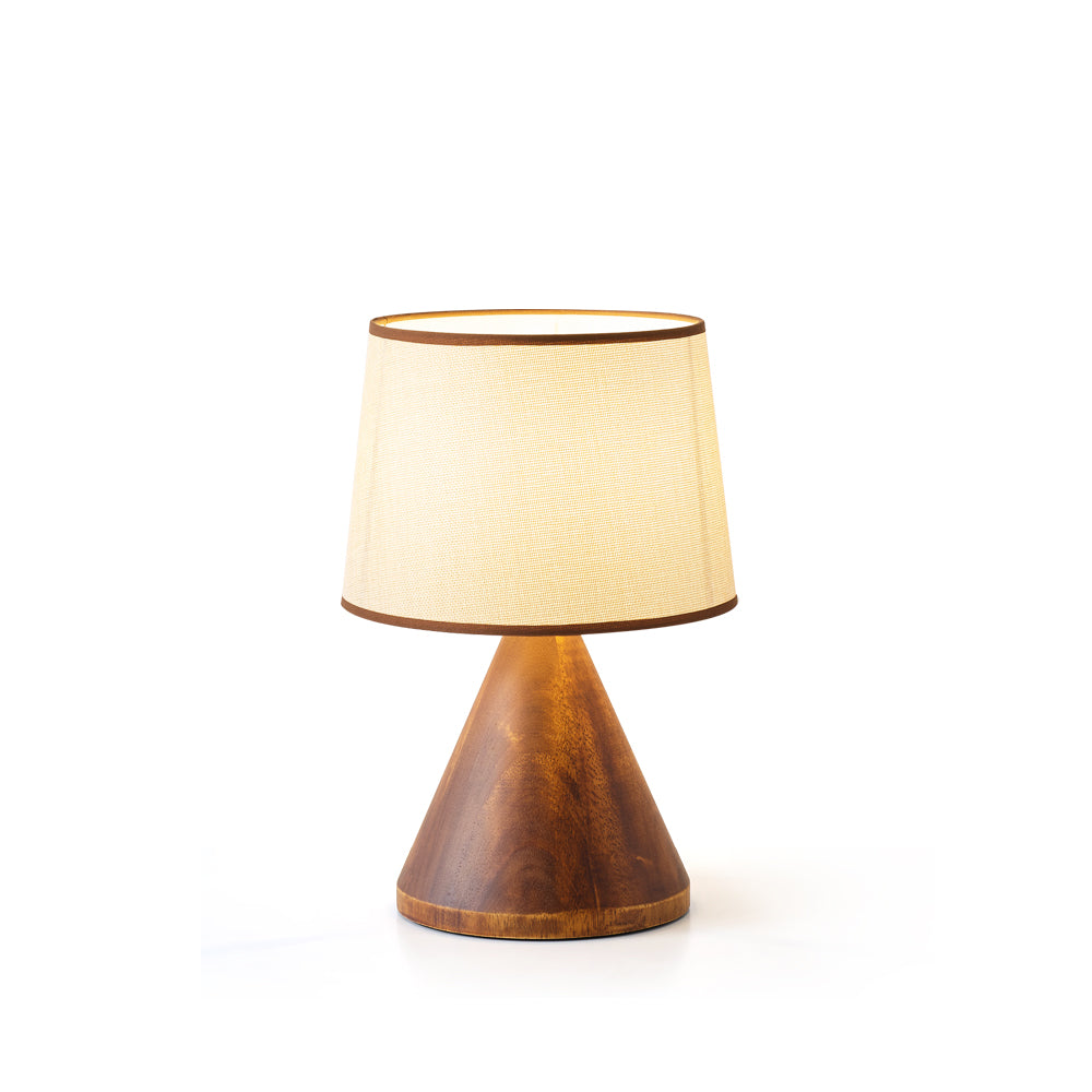Lampe de Table Élégante en Bois - Éclairage Doux et Ambiant