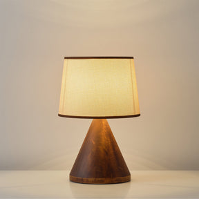 Lampe de Table Élégante en Bois - Éclairage Doux et Ambiant