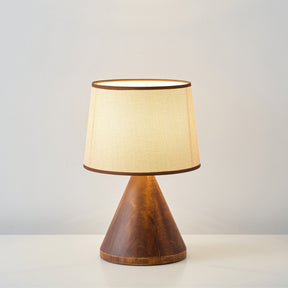 Lampe de Table Élégante en Bois - Éclairage Doux et Ambiant