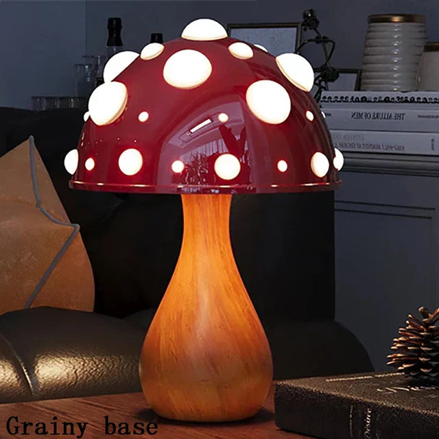 Lampe Champignon Amanite LED - Éclairage Enchanteur pour Ambiance Magique