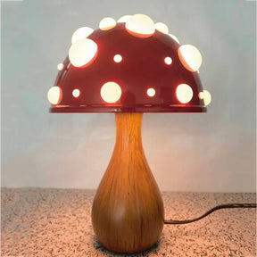 Lampe Champignon Amanite LED - Éclairage Enchanteur pour Ambiance Magique