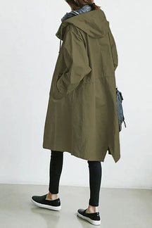 Manteau Trench Oversize pour Femmes - Style Décontracté et Élégant
