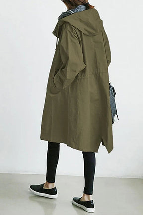 Manteau Trench Oversize pour Femmes - Style Décontracté et Élégant