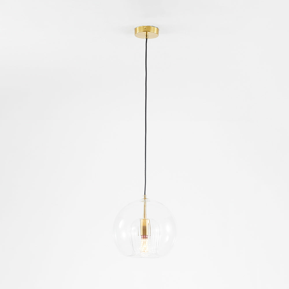 Suspension Ambre Élégante pour Intérieur - Design Raffiné et Éclairage Ajustable