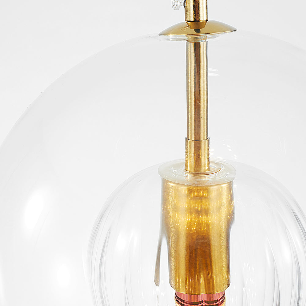 Suspension Ambre Élégante pour Intérieur - Design Raffiné et Éclairage Ajustable