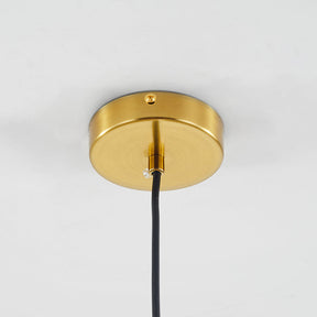 Suspension Ambre Élégante pour Intérieur - Design Raffiné et Éclairage Ajustable