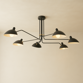 Lampe de Plafond Moderne - Élégance Contemporaine et Atmosphère Chaleureuse