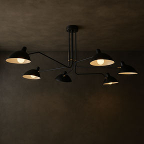 Lampe de Plafond Moderne - Élégance Contemporaine et Atmosphère Chaleureuse