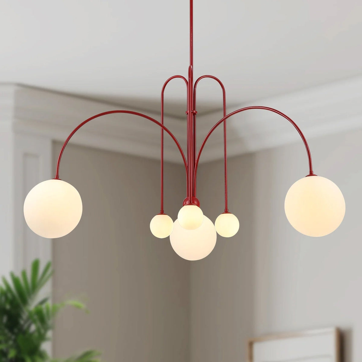 Lampe Suspendue Contemporaine - Design Sculptural et Éclairage LED