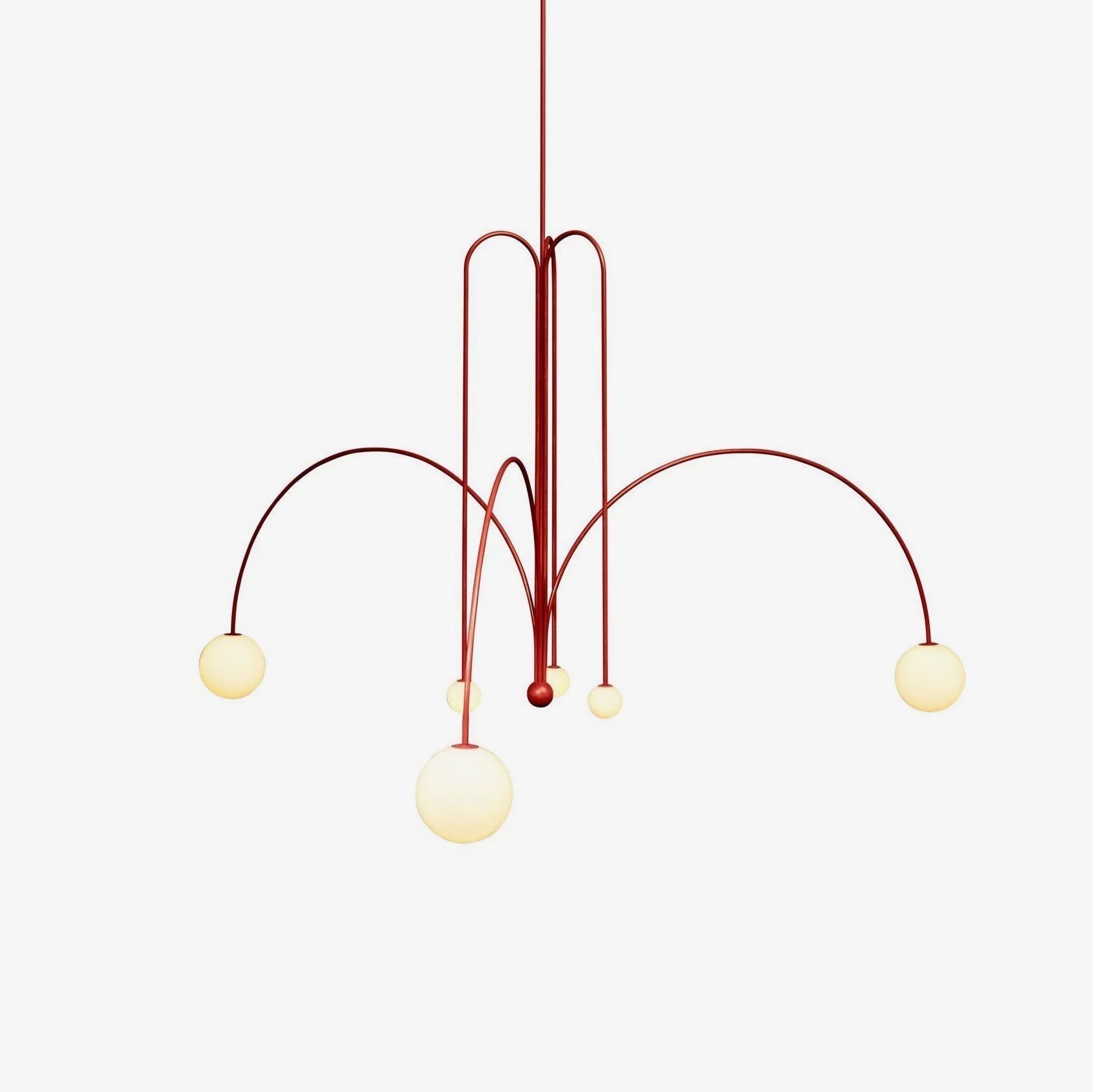 Lampe Suspendue Contemporaine - Design Sculptural et Éclairage LED