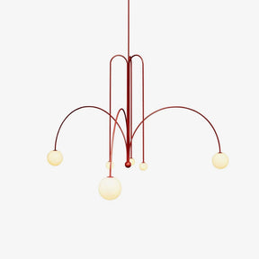 Lampe Suspendue Contemporaine - Design Sculptural et Éclairage LED