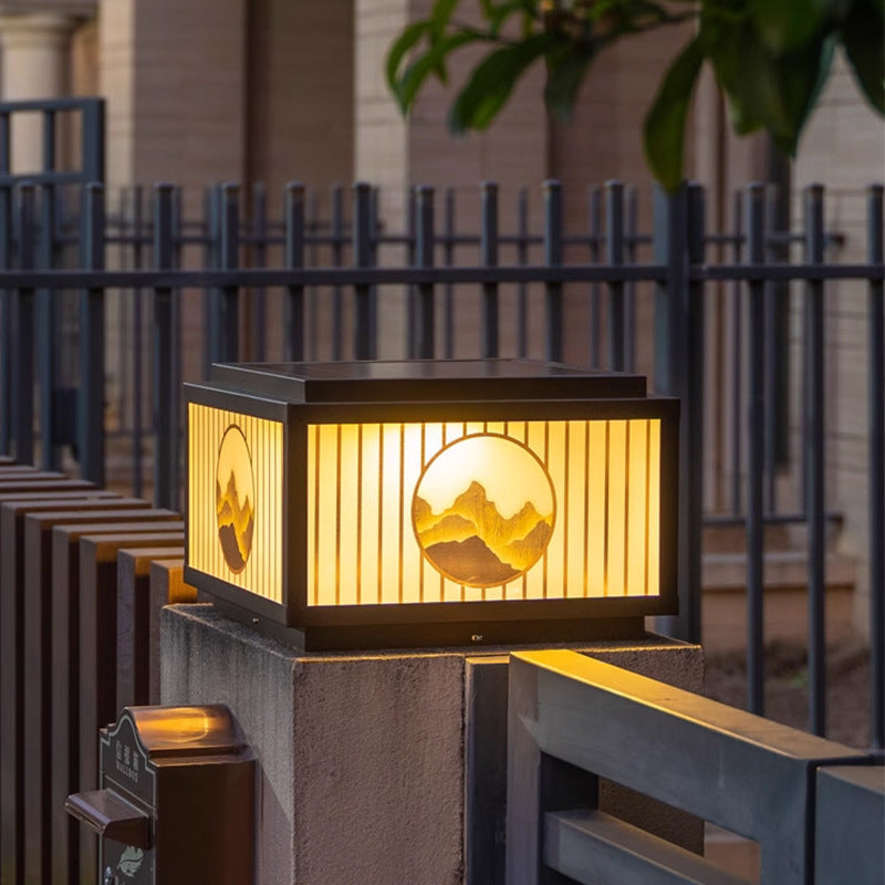 Lampe Solaire d'Extérieur - Éclairage Écologique et Élégant