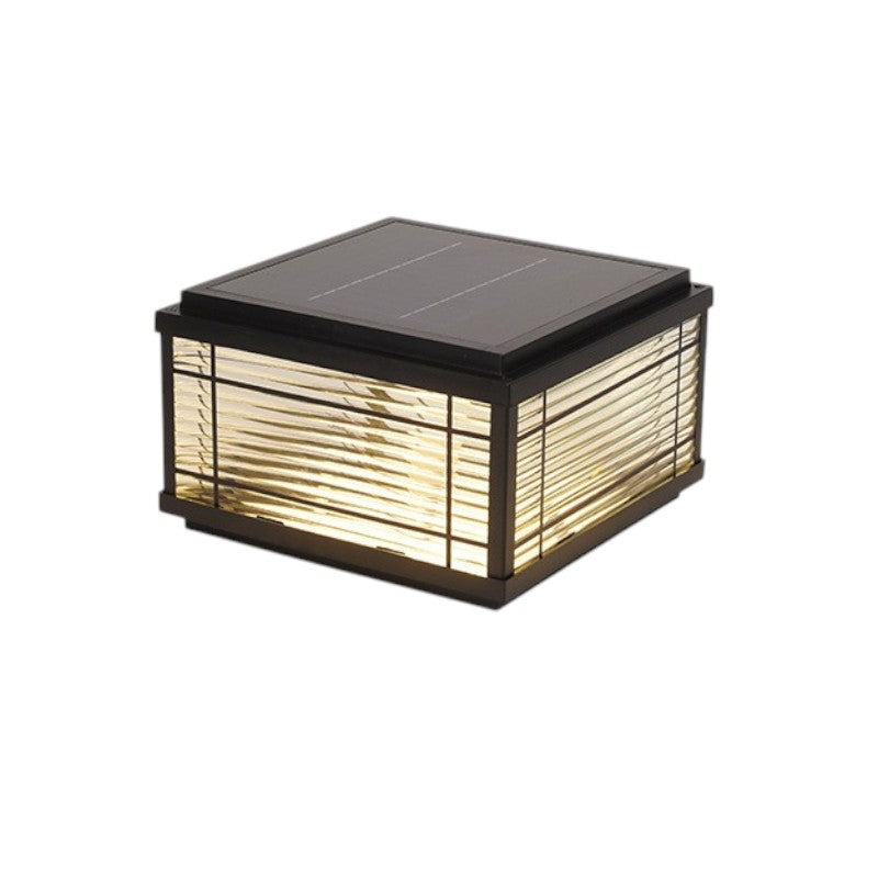 Lampe Solaire d'Extérieur - Éclairage Écologique et Élégant