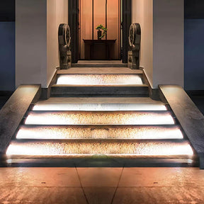 Lampes Solaires pour Escaliers Extérieurs - Éclairage Écologique et Design Élégant