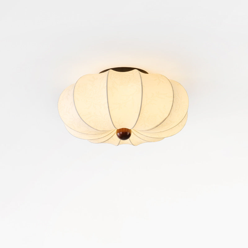 Lampe de Plafond Médiévale en Soie - Élégante et Accueillante pour Votre Intérieur