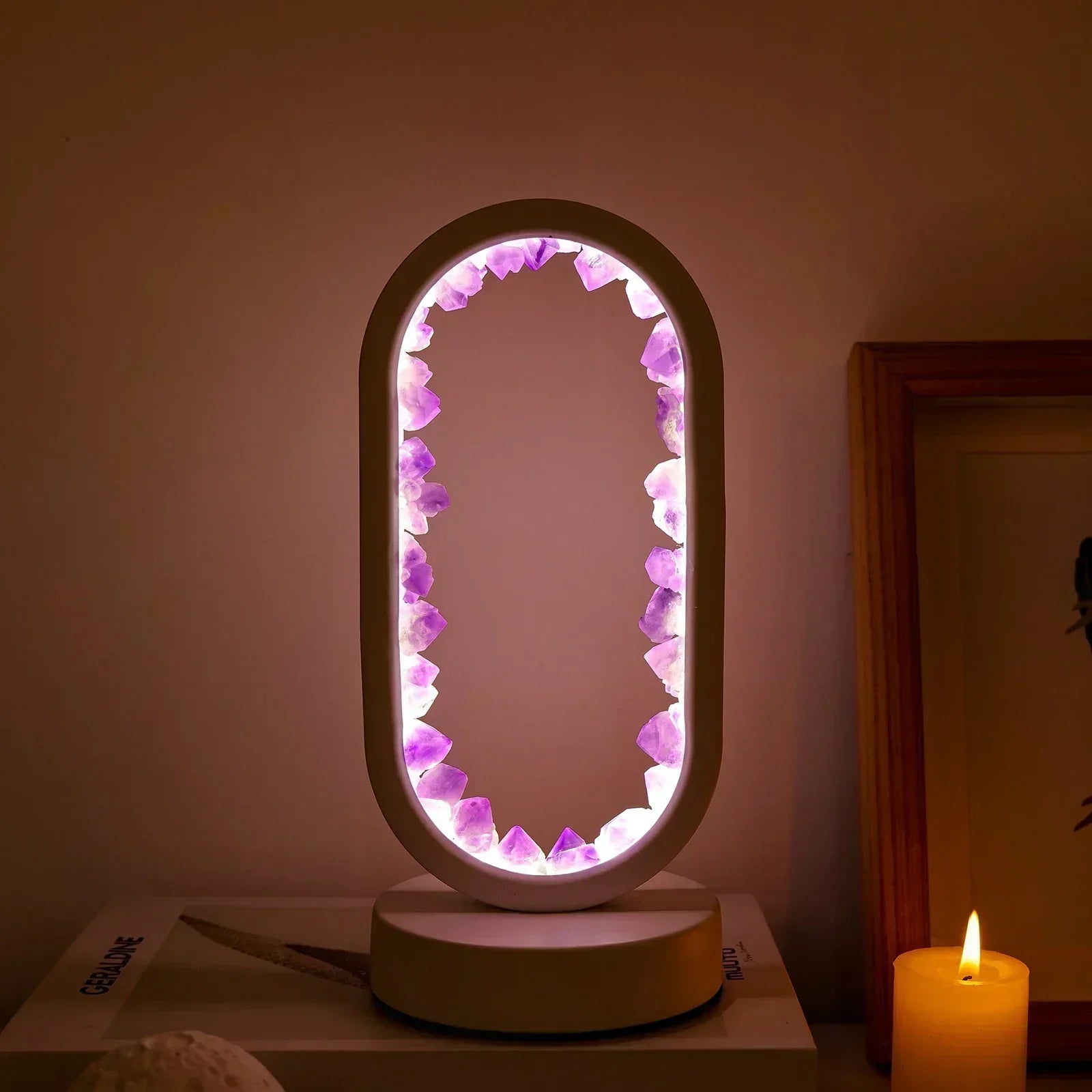 Éclairage Améthyste pour Maison - Atmosphère Relaxante et Élégante