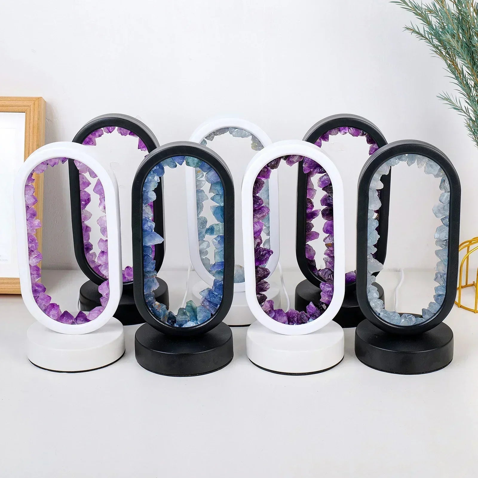 Éclairage Améthyste pour Maison - Atmosphère Relaxante et Élégante