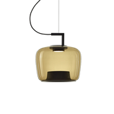Lampe Suspendue en Verre - Élégance Contemporaine et Atmosphère Chaleureuse