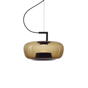 Lampe Suspendue en Verre - Élégance Contemporaine et Atmosphère Chaleureuse