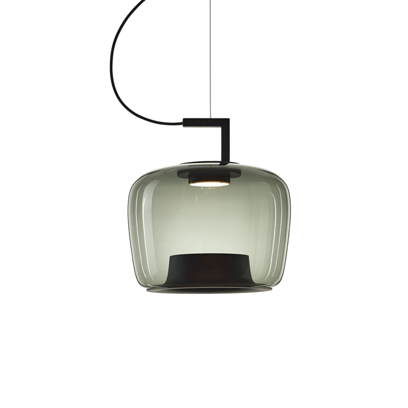 Lampe Suspendue en Verre - Élégance Contemporaine et Atmosphère Chaleureuse