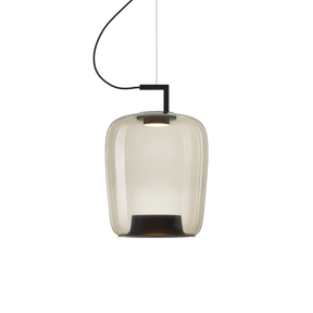 Lampe Suspendue en Verre - Élégance Contemporaine et Atmosphère Chaleureuse