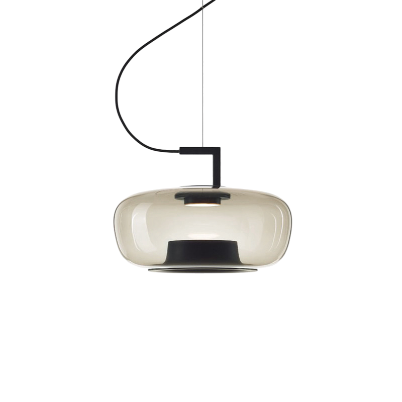 Lampe Suspendue en Verre - Élégance Contemporaine et Atmosphère Chaleureuse