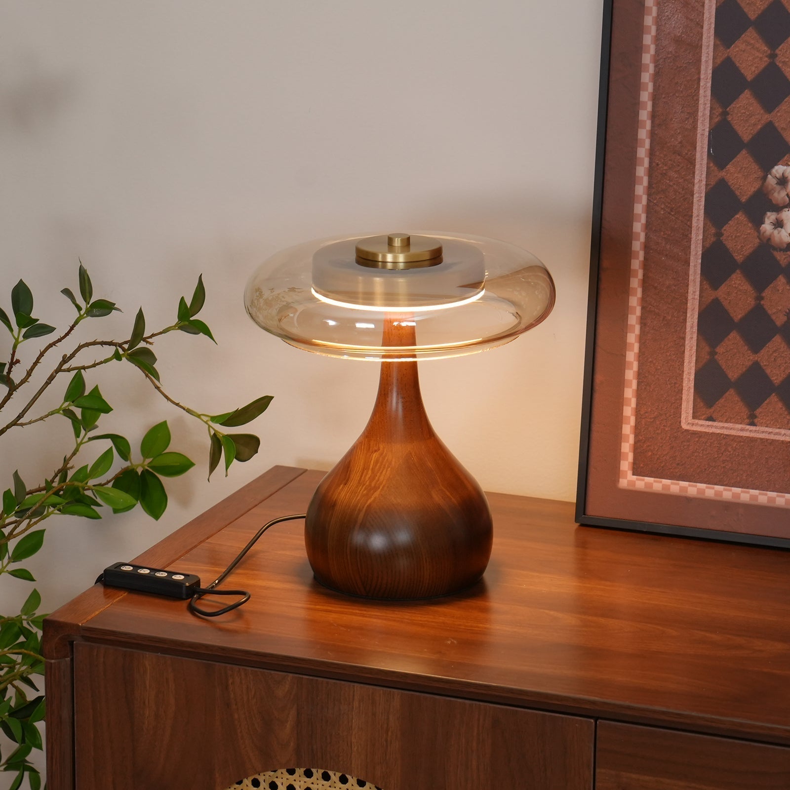 Lampe de Table LED Élégante - Éclairage Réglable et Design Raffiné