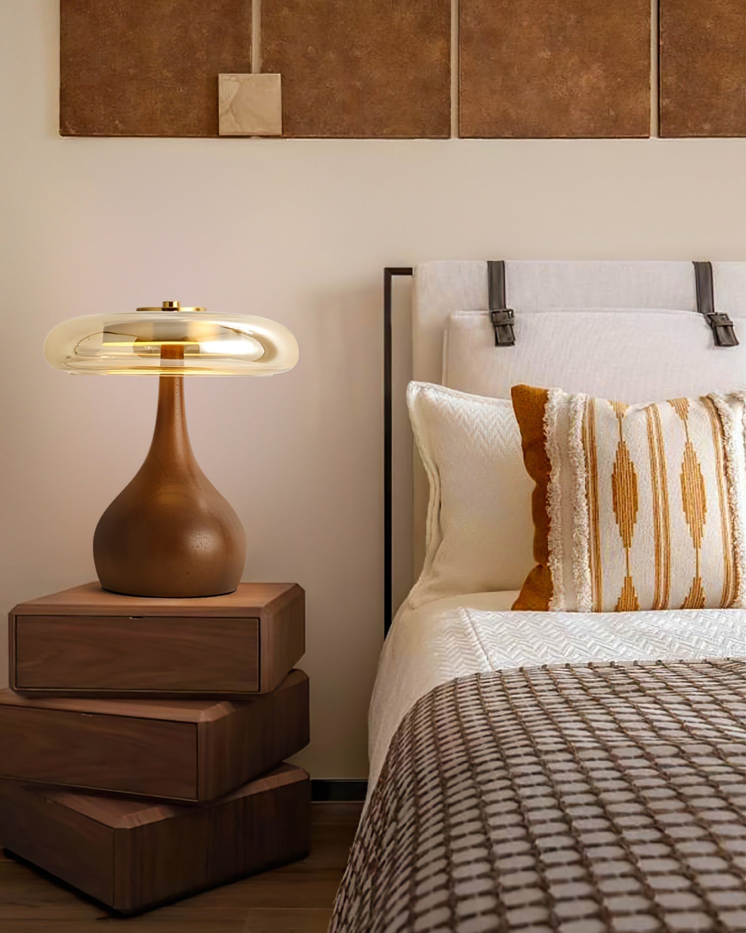 Lampe de Table LED Élégante - Éclairage Réglable et Design Raffiné