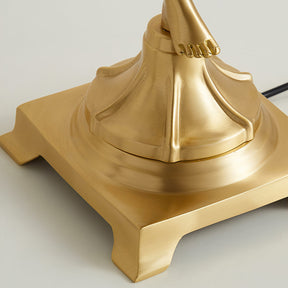 Lampe de Table en Cristal - Éclairage Raffiné et Apaisant