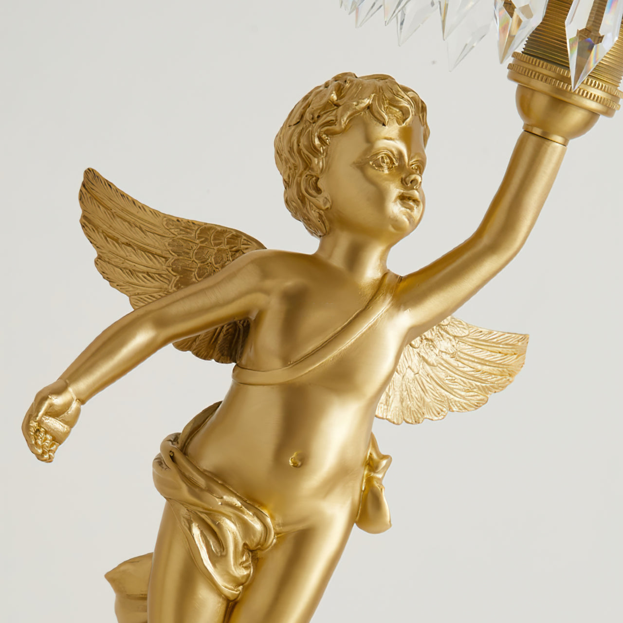 Lampe de Table en Cristal - Éclairage Raffiné et Apaisant