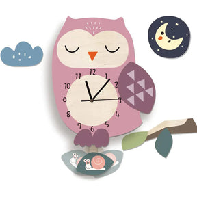 Horloge Murale Interactive pour Enfants - Apprentissage Amusant de l'Heure