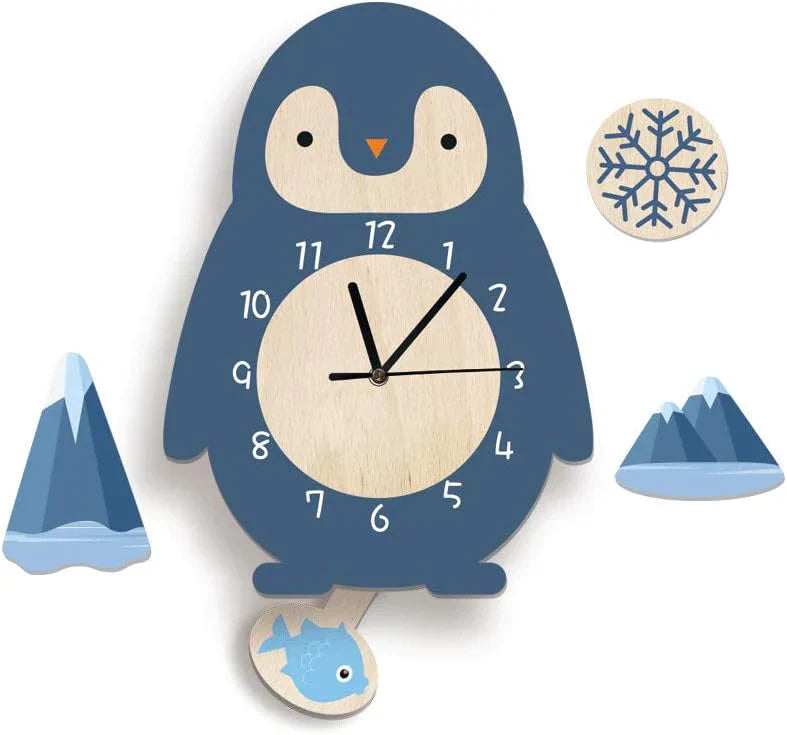 Horloge Murale Interactive pour Enfants - Apprentissage Amusant de l'Heure