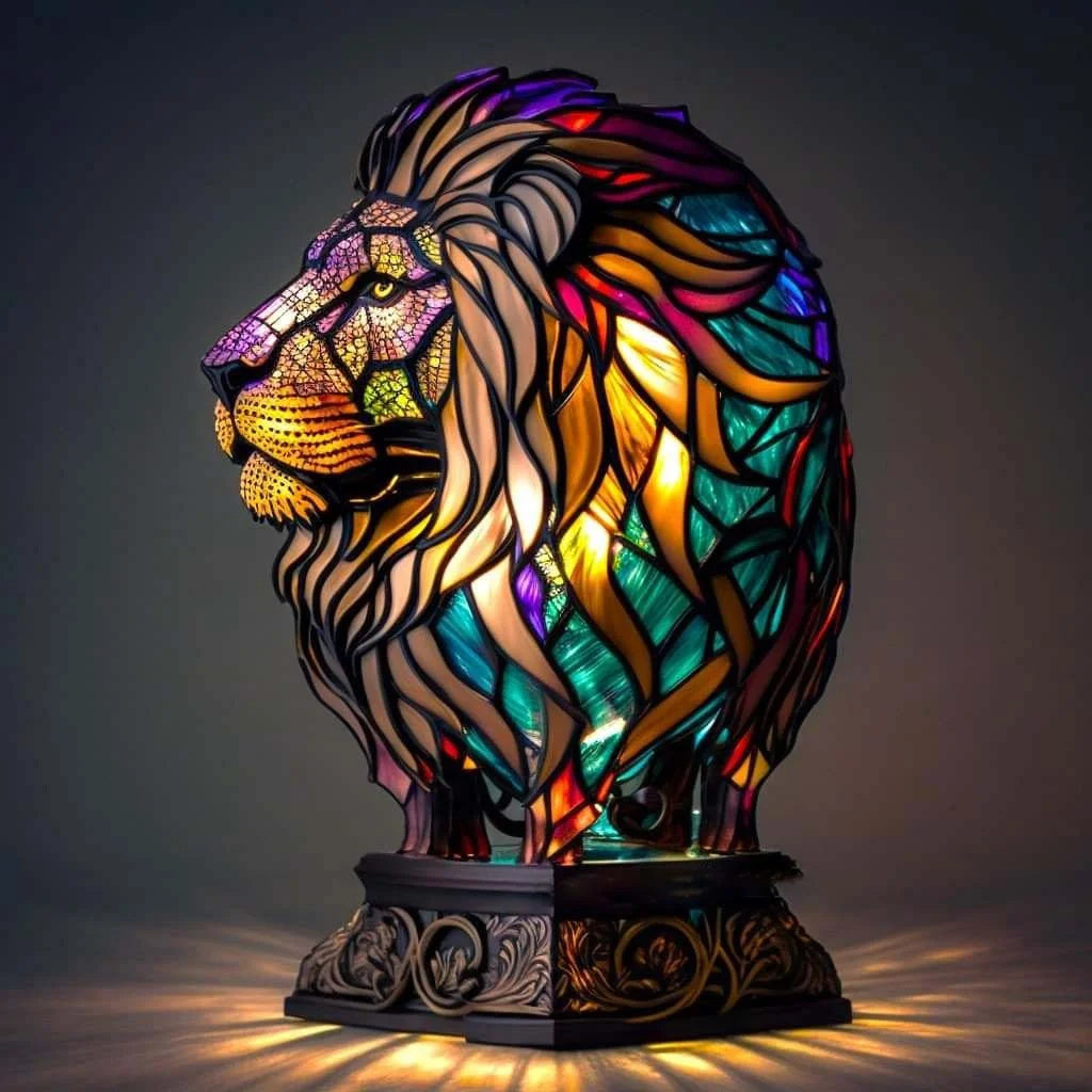Décoration en Verre Soudé Animaux - Charmante et Colorée pour Votre Intérieur