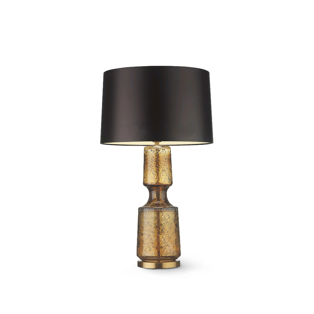 Lampe de Table en Métal et Verre - Design Élégant et Atmosphère Sophistiquée