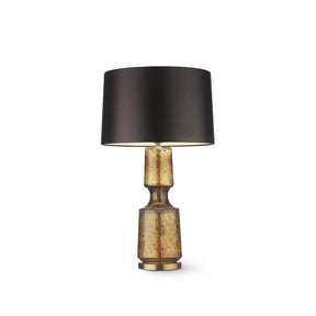 Lampe de Table en Métal et Verre - Design Élégant et Atmosphère Sophistiquée