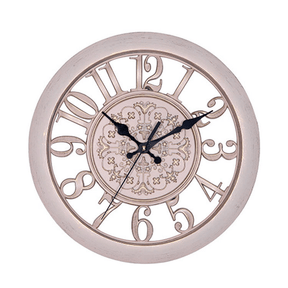 Horloge Murale Rétro Vintage - Ambiance Élégante avec Grands Chiffres