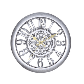 Horloge Murale Rétro Vintage - Ambiance Élégante avec Grands Chiffres