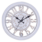 Horloge Murale Rétro Vintage - Ambiance Élégante avec Grands Chiffres