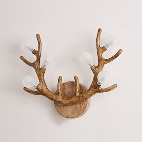 Applique Murale en Forme de Cerf - Éclairage Élégant et Naturel