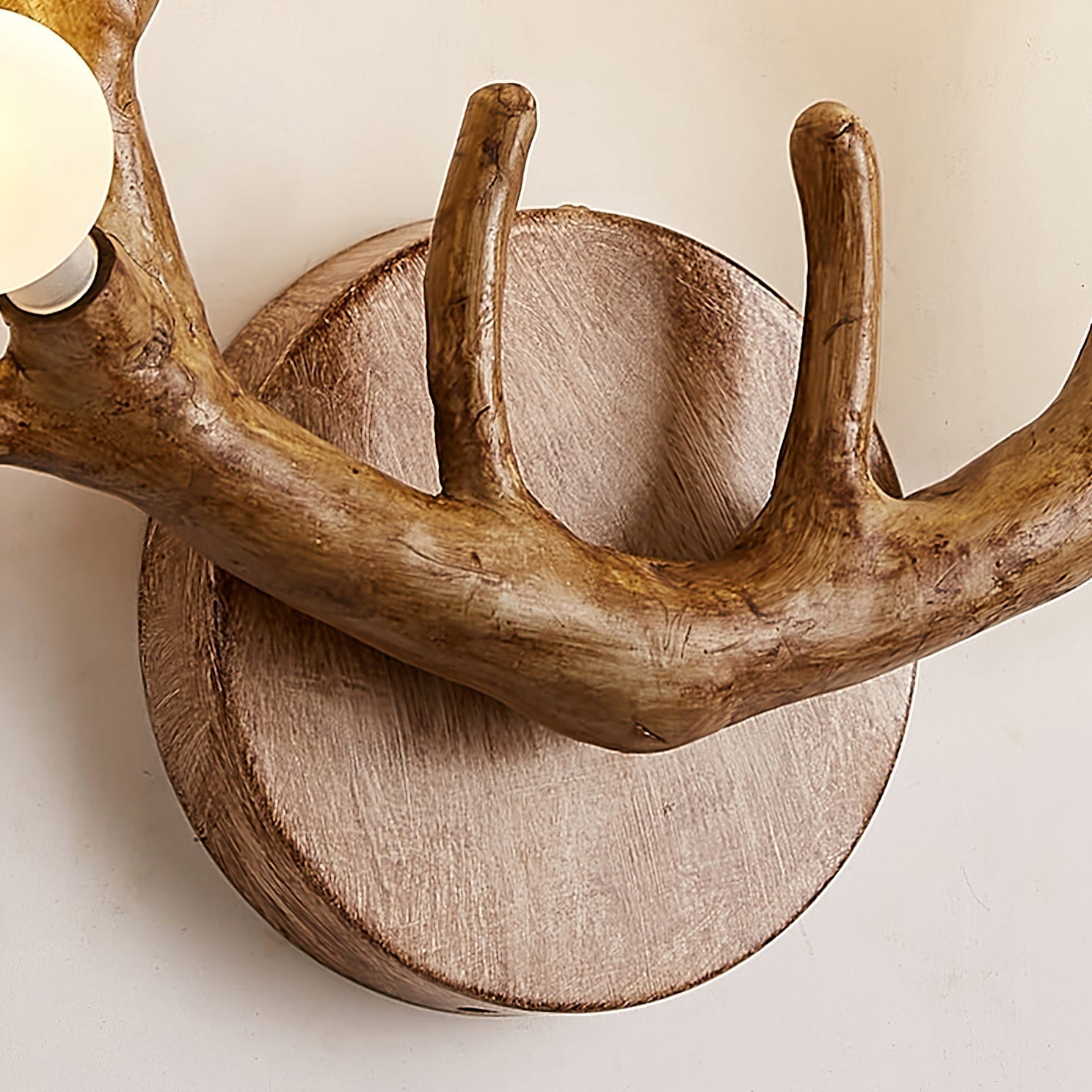 Applique Murale en Forme de Cerf - Éclairage Élégant et Naturel