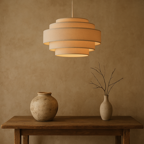 Lampe Suspendue Wabi Sabi - Éclat Doux et Ambiant pour Intérieurs