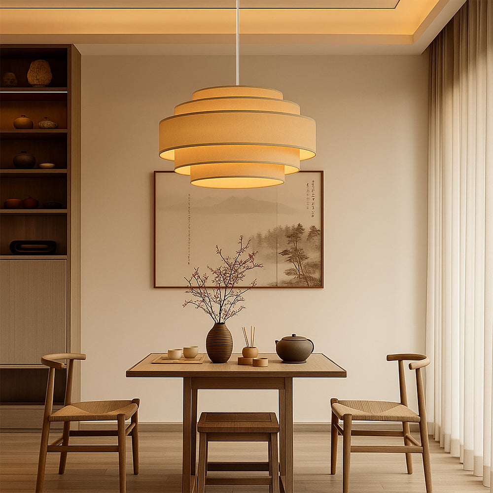 Lampe Suspendue Wabi Sabi - Éclat Doux et Ambiant pour Intérieurs