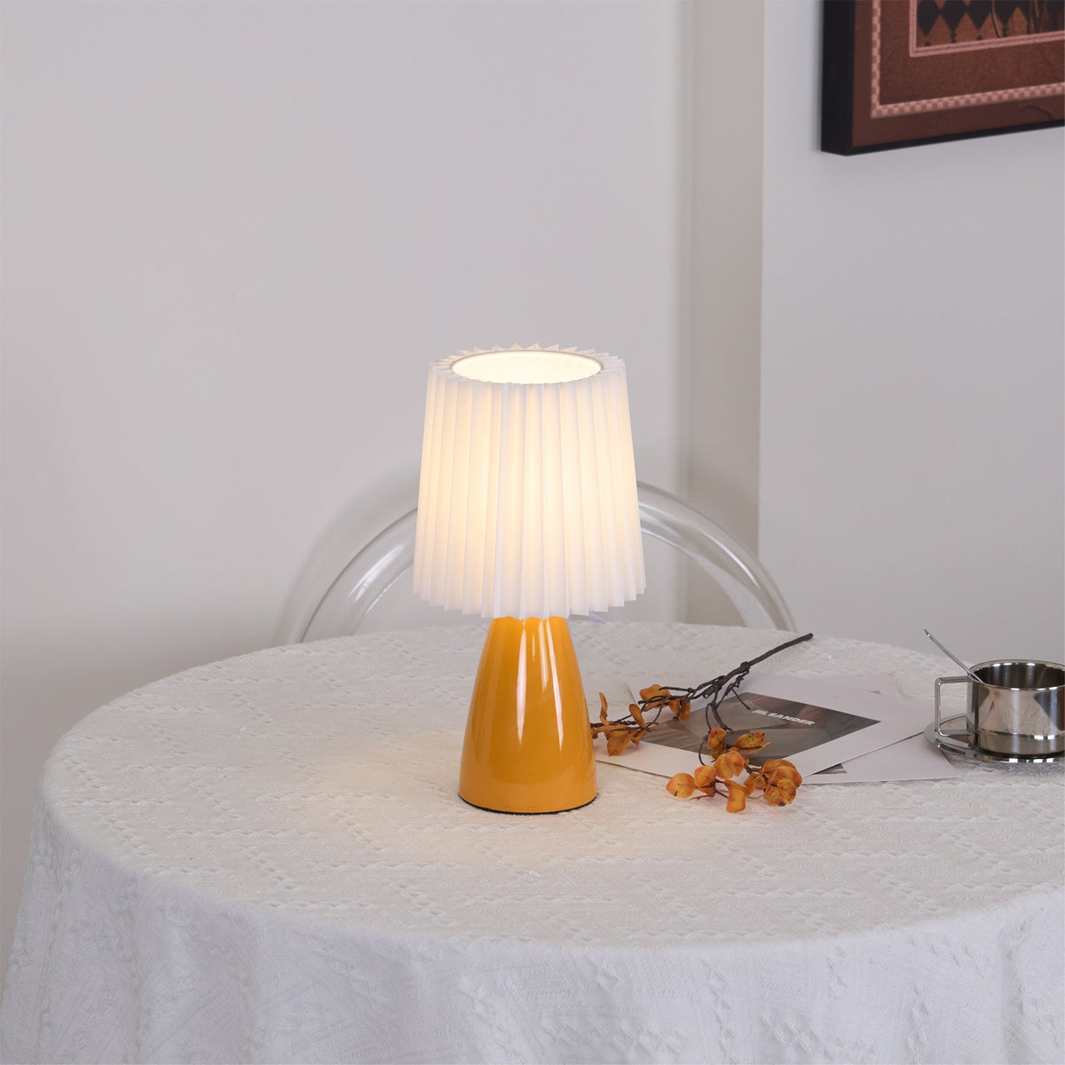 Lampe de Bureau Élégante en Céramique - Éclairage Chaleureux et Design Raffiné
