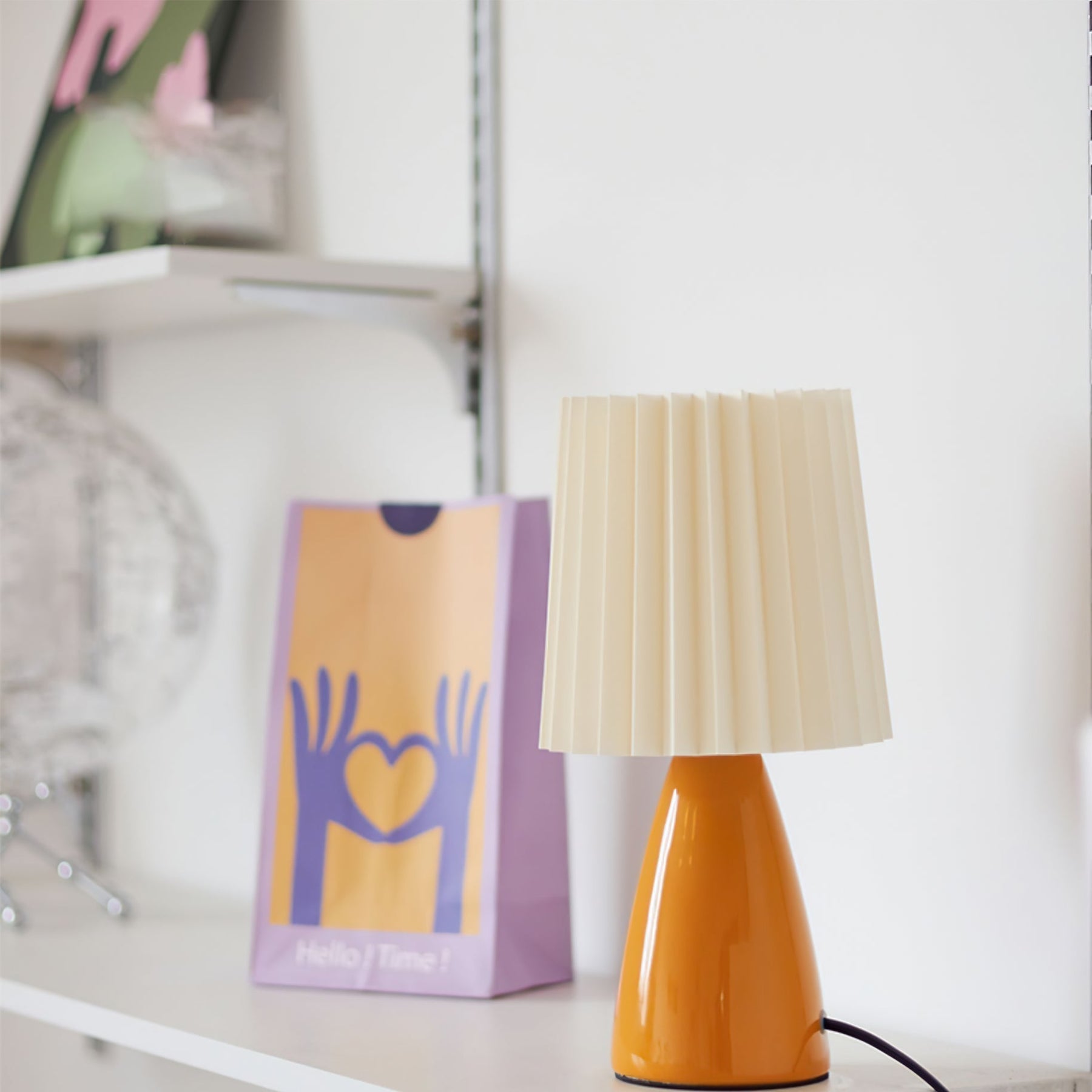 Lampe de Bureau Élégante en Céramique - Éclairage Chaleureux et Design Raffiné
