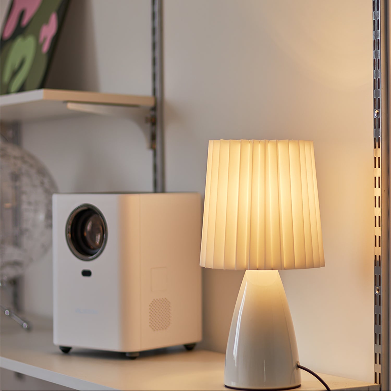 Lampe de Bureau Élégante en Céramique - Éclairage Chaleureux et Design Raffiné