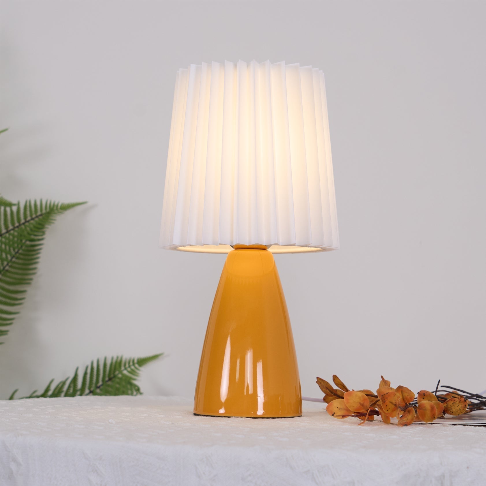 Lampe de Bureau Élégante en Céramique - Éclairage Chaleureux et Design Raffiné