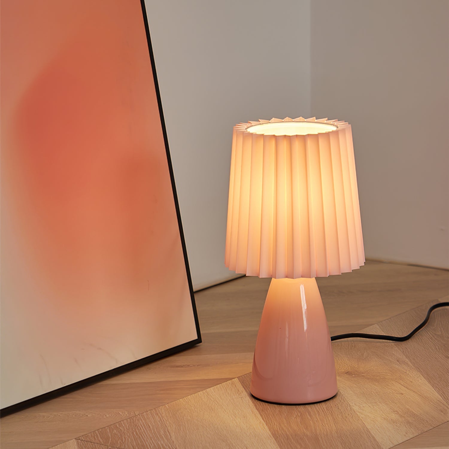Lampe de Bureau Élégante en Céramique - Éclairage Chaleureux et Design Raffiné