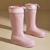 Bottes de Pluie Imperméables pour Femmes - Respirantes et Antidérapantes en Caoutchouc